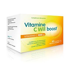 Vitamine C Will Boost 1000mg 60 Comprimés