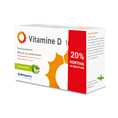 Metagenics Vitamine D 1000iu 168 Comprimés à Mâcher