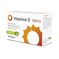 Metagenics Vitamine D 1000iu 168 Comprimés à Mâcher