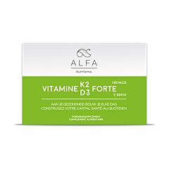 Alfa Vitamine K2 D3 Forte 60 Softgels