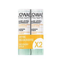 Jowaé Huile de Camélia Baume Lèvres Nourrissant Stick PROMO DUO 2x4g