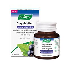 A. Vogel Oogtabletten 60 Stuks