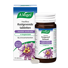 A. Vogel Passiflora Rustgevend Mentale Veerkracht + Magnesium - 30 Tabletten