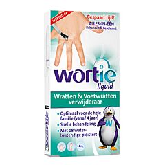 Wortie Liquid Wratten & Voetwrattenverwijderaar +4j 5ml