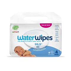 WaterWipes Biologisch Afbreekbare Vochtige Doekjes 240 Stuks