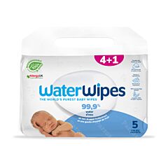 WaterWipes Lingettes Bébé Biodégradables 300 Pièces PROMO 4+1 GRATUIT