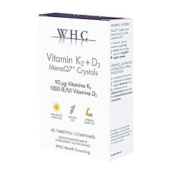 Vitamine K2 + D3 60 Comprimés