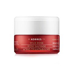 Korres Wild Rose Crème de Jour Peau Sèche Pot 40ml