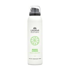 Umami Woody Lemons Anti-Transpirant Spray 24h Bergamot & Ceder 150ml