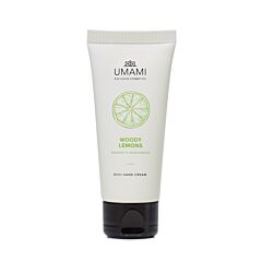 Umami Woody Lemons Crème Mains Riche Bergamote & Cèdre Tube 50ml