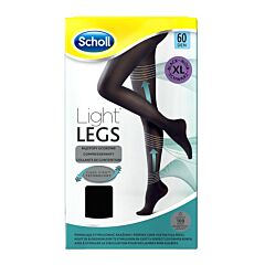 Scholl Light Legs 60 DEN Zwart - Maat XL - 1 Paar