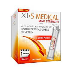 XLS Medical Max Strength - Aide à perdre du poids durant un régime - 60 Sticks