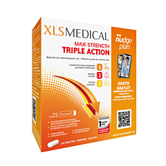 XLS Medical Max Strength- COACH PERSONNEL GRATUIT + Plan d’Amincissement-  120 comprimés
