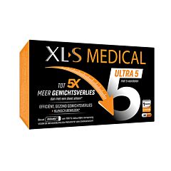 XLS Medical Ultra 5 - Helpt je gezond afvallen en ondersteunt je dieet - 180 Tabletten
