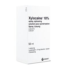 Xylocaine 10% Solution pour Pulvérisation Spray 50ml