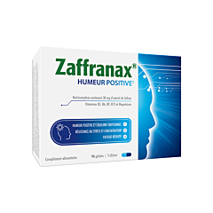 Zaffranax Humeur Positive -Émotionnel, Stress, Fatgieu - 90 Gélules