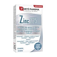 Forté Pharma Zinc 225 60 Tabletten