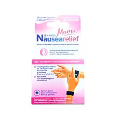 Sea-Band Mama Bracelet d'Acupression Nausées de Grossesse Noir 2 Pièces