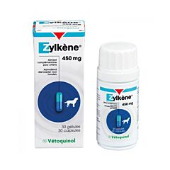 Zylkene 450mg 15-60kg Caps 30