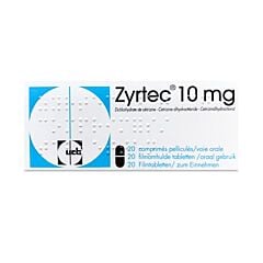 Zyrtec 10mg 20 Tabletten