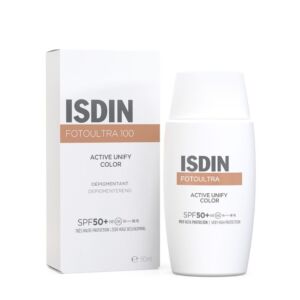 Isdin Foto Ultra Active Unify Color Fusion Fluid IP50+ Flacon 50ml