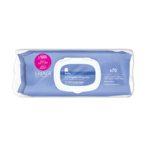 Uriage Bébé 1ste Reinigingsdoekjes Promo 2x70 Doekjes
