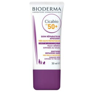 Bioderma Cicabio Soin Réparateur Apaisant Peaux Abîmées Exposées au Soleil IP50+ Tube 30ml