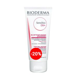 Bioderma Sensibio DS+ Gel Nettoyant Apaisant Peaux Sensibles Tube 200ml PROMO -20%