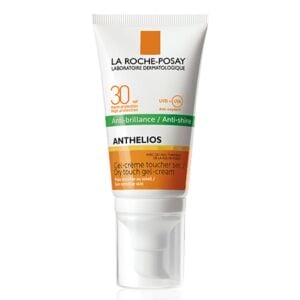 La Roche-Posay Anthelios Anti-Brillance Gel-Crème Toucher Sec Avec Parfum IP30 Tube Pompe 50ml