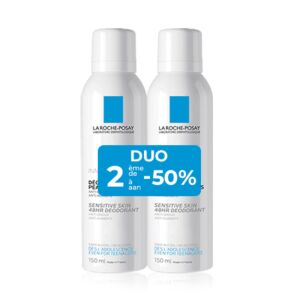 La Roche-Posay Déodorant 48h Peaux Sensibles Spray PROMO Duo 2x150ml