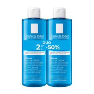 La Roche-Posay Kerium Shampooing Doux Extrême Flacon PROMO 2x400ml