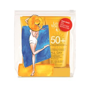 Louis Widmer Sun All Day Lait Solaire Liposomal IP50+ Sans Parfum Tube PROMO 2x100ml