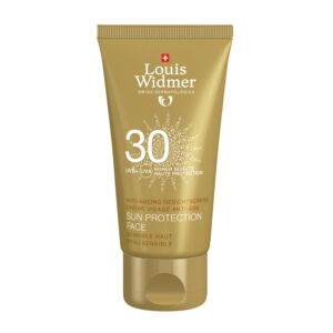 Louis Widmer Sun Protection Face Crème Visage Anti-Âge IP30 Avec Parfum Tube 50ml
