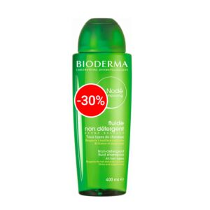 Bioderma Nodé Shampooing Fluide Non-Détergent Flacon 400ml PROMO -30%