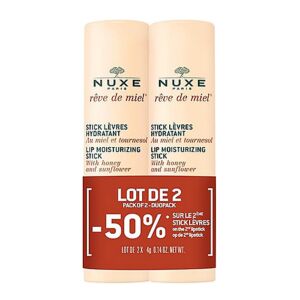 Nuxe Rêve de Miel Stick Lèvres Hydratant Duo Pack PROMO 2x4g