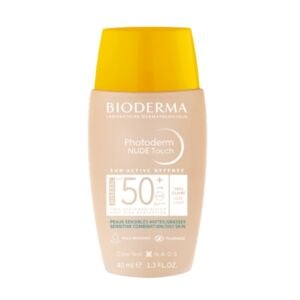 Bioderma Photoderm Nude Touch IP50+ Peaux Mixtes/Grasses Teinte Très Claire Flacon 40ml