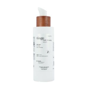 Tinge Gel Douche Corps & Cheveux 2-en-1 Hommes Flacon Pompe 200ml