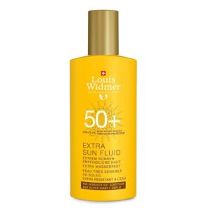 Louis Widmer Extra Sun Fluid Zonder Parfum SPF50+ 100ml