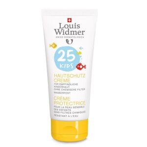 Louis Widmer Sun Kids Crème Protectrice IP25 Sans Parfum Tube 100ml