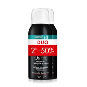 Vichy Homme Déodorant Tolérance Optimale 48h Spray PROMO Duo 2x100ml
