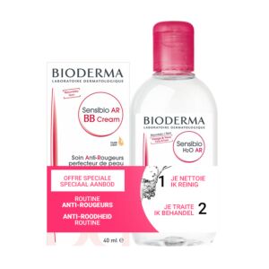 Bioderma Sensibio Pack PROMO Anti-Rougeurs BB Cream 40ml + Solution Micellaire 250ml
