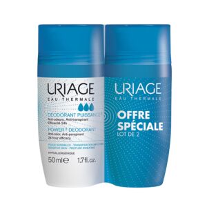 Uriage Deodorant Force 3 Roll-On Promo 2x50ml
