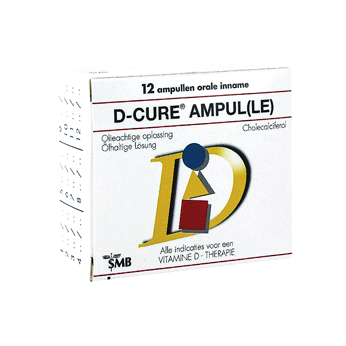 Image of D-Cure 25.000 I.E. 12 Ampoules 