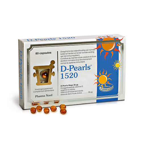 Image of Pharma Nord D-Pearls 1520 80 Capsules