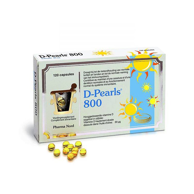 Image of Pharma Nord D-Pearls 800 120 Capsules