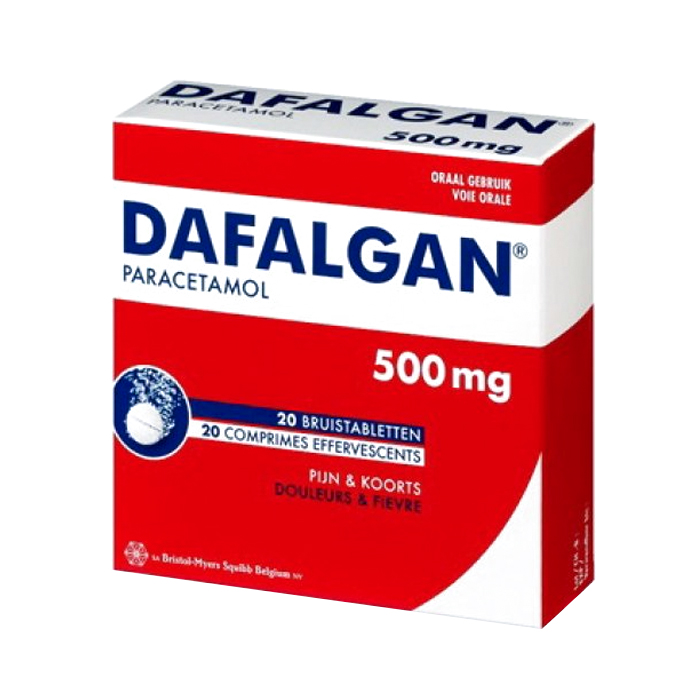 Image of Dafalgan 500mg 20 Bruistabletten 