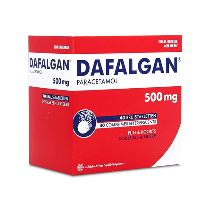 Image of Dafalgan 500mg 40 Bruistabletten