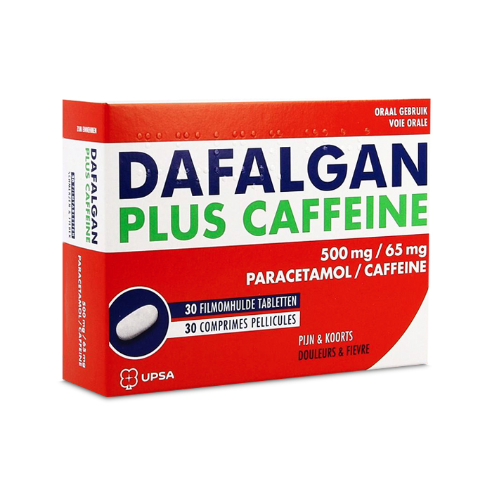 Image of Dafalgan Plus Caffeine 500mg/65mg 30 Tabletten