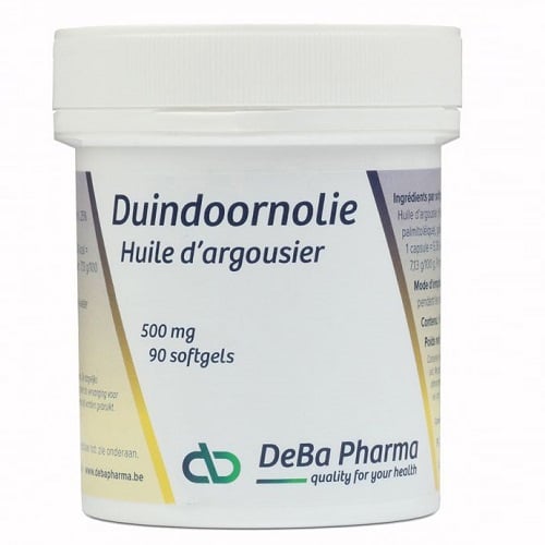 Image of Deba Pharma Duindoorn Olie 500mg 90 Softgels