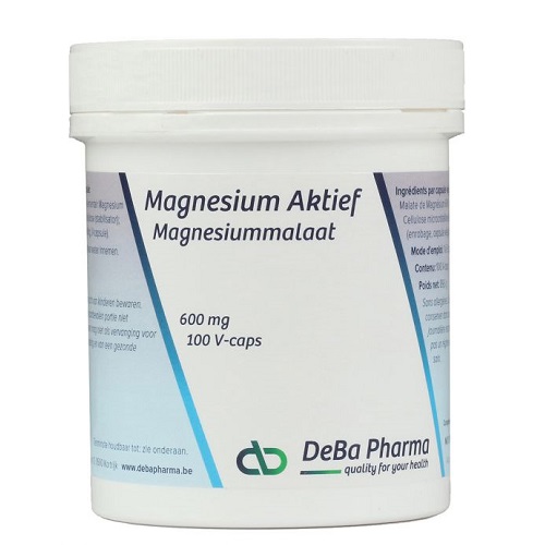 Image of Deba Pharma Magnesium Aktief 600mg 100 V-Capsules